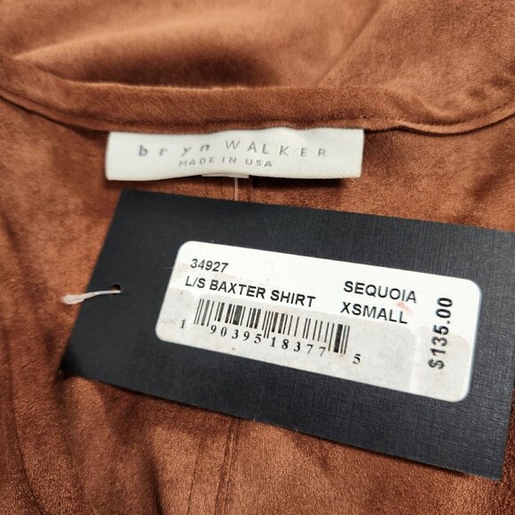 Bryn Walker Womens Size XS Sequoia Baxter Shirt  long sleeve V-Neck Oversized 19 - Picture 6 of 8